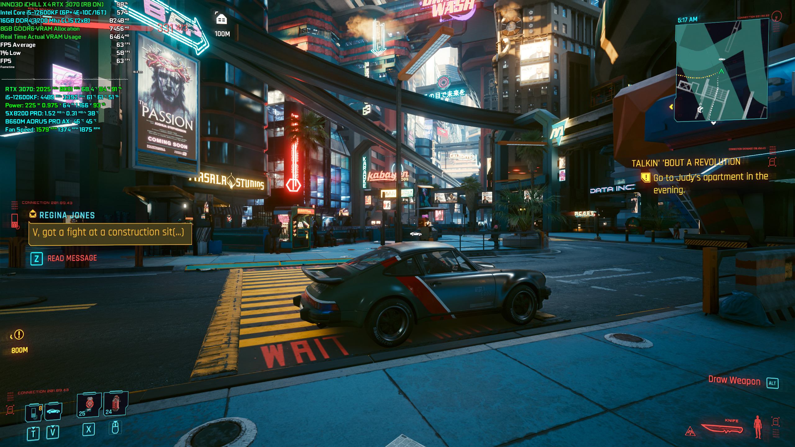 Cyberpunk 2077 v1.5 - DLSS Quality vs FSR Ultra Quality - RTX 3070 - Imgsli