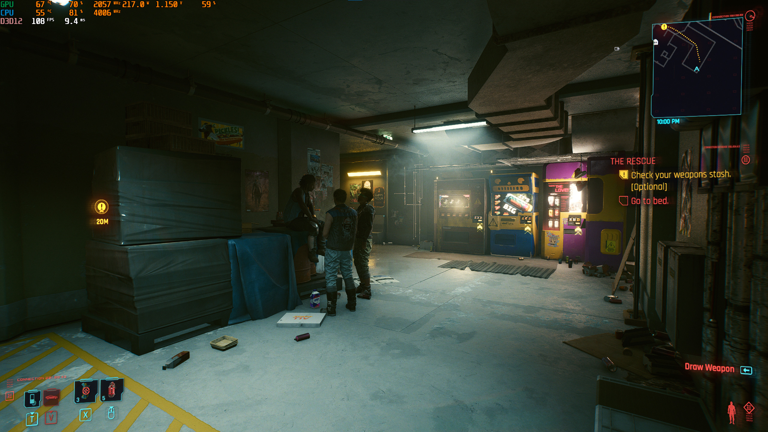 Cyberpunk 2077: Native 1440p Vs Fsr 1080p Upscaled To 1440p (magpie 