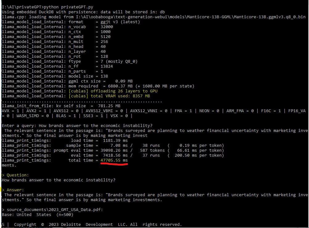 LlamaCpp GGML Model GPU Offloading Speed Boost: W/o GPU Vs W/ GPU ...