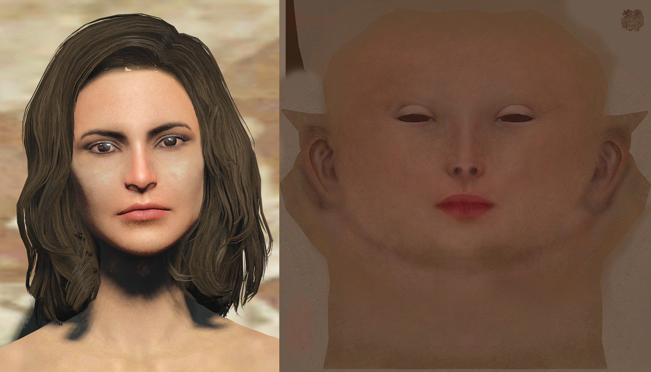 Real hd face textures 2k fallout 4 фото 11